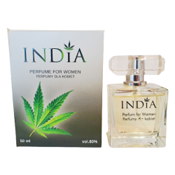 India Cosmetics-Perfumy damskie z nutą konopi 45ml