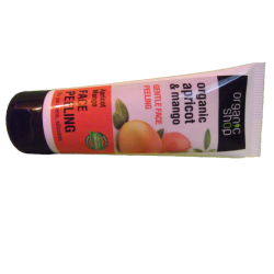 Organic Shop - Delikatny enzymatyczny peeling do twarzy - Morela i mango