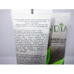 India Cosmetics- Krem do rąk ochronny z olejem z konopi 100ml