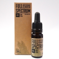 Full Spectrum-Niefiltrowany olej konopny CBD 6% 10ml