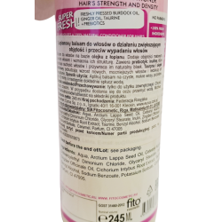 Fitokosmetik - Balsam do włosów łopianowy o działaniu zwiększającym objętość  245 ml