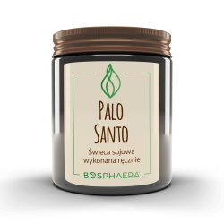 Sojowa świeca zapachowa Palo Santo 190 G  na prezent