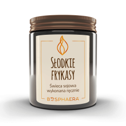 Sojowa świeca zapachowa Słodkie Frykasy 190 g na prezent