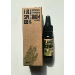 Full Spectrum-Niefiltrowany olej konopny CBD 12% 10ml