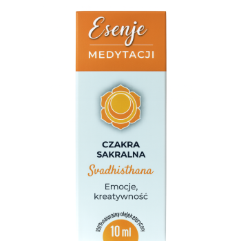 Olejek eteryczny CZAKRA SAKRALNA Emocje, Kreatywność 10 ml | Esencje Medytacji