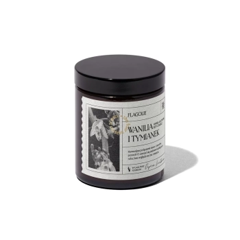 Świeca sojowa FOUR SEASONS Wanilia i Tymianek 120g | Flagolie