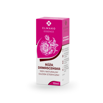 Olejek eteryczny Róża Damasceńska - aromaterapia, spokój 10 ml  | ELMAKO Essence