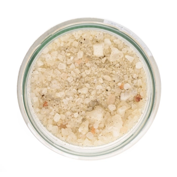 Sól do kąpieli CYTRYNOWA WERBENA 350g | Miodowa Mydlarnia