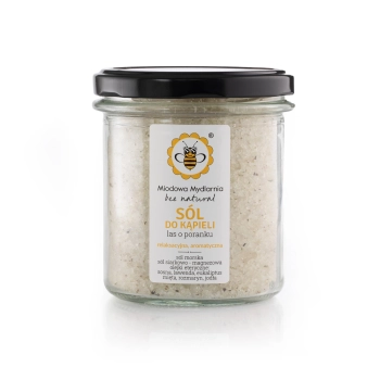 Sól do kąpieli LAS O PORANKU 350g | Miodowa Mydlarnia
