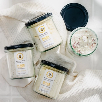 Puder do kąpieli MIODOWA SŁODYCZ 180g | Miodowa Mydlarnia