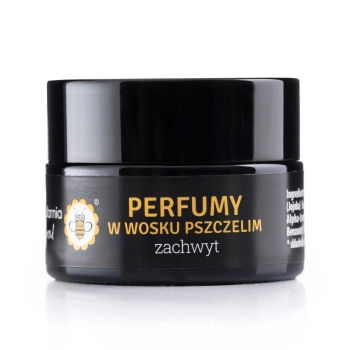 Perfumy w wosku pszczelim ZACHWYT karmel & wanilia | Miodowa Mydlarnia