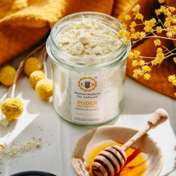Puder do kąpieli MIODOWA SŁODYCZ 180g | Miodowa Mydlarnia