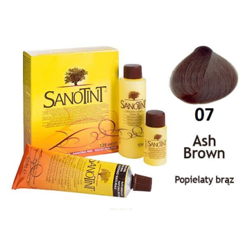 Farba do włosów SANOTINT CLASSIC – 07 Popielaty Brąz