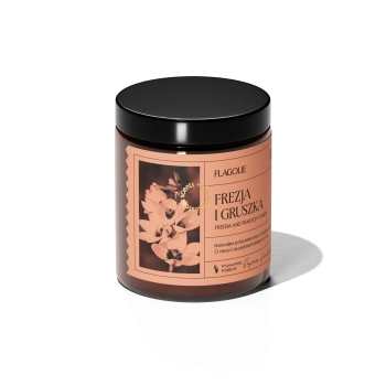 Świeca sojowa FOUR SEASONS Frezja i Gruszka 120g | Flagolie